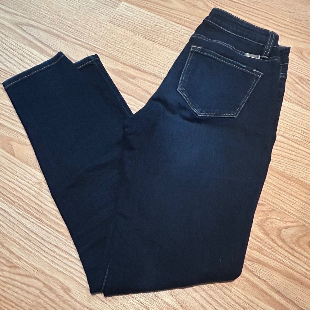 KanCan Womens Dark Wash Skinny Jeans Indigo Blue Stretch Size 7/27